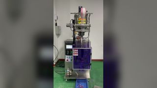 Confezionatrice automatica per salse, sigillatura posteriore da 10 g, riscaldamento e agitazione, condimento per insalata di ketchup