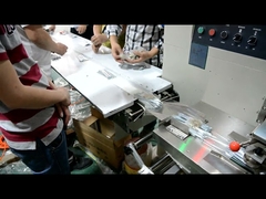 impacchettatrice lunga della chiave del downpaper di prezzo franco fabbrica 350X, impacchettatrice eliminabile delle stoviglie