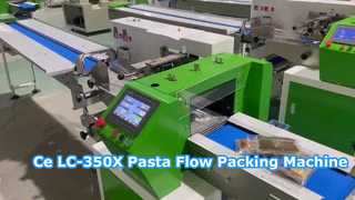 MACCHINA CONFEZIONANTE A FLUSSO PER SALSA PER PASTA LC-350X certificata Ce