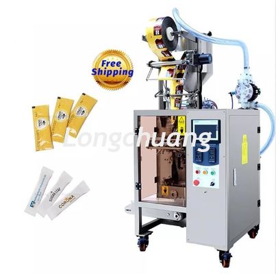 qualità  Ketchup Sauce Liquid Filling And Sealing Machine Honey Small Sachet Packing Machine fabbrica
