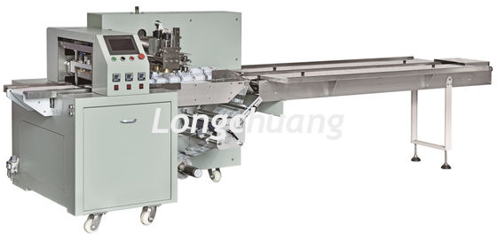 Impacchettatrice di verdure del cuscino del cavolo di flusso del supermercato della macchina orizzontale del pacchetto