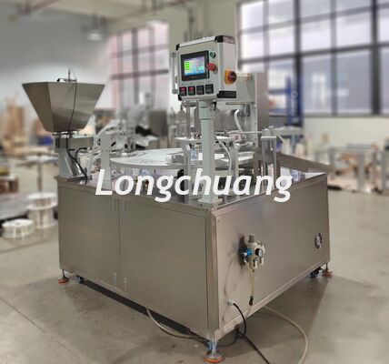 LC-672CF Macchina automatica per il riempimento e la sigillatura di dischi sottovuoto Certificato CE